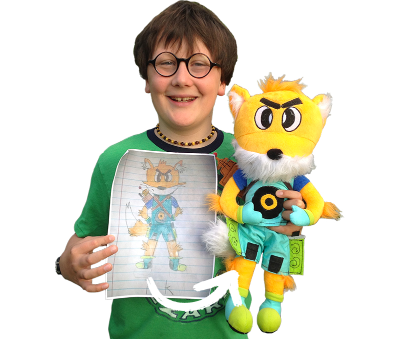 Illustration for article titled Crayola Will Turn Your Kid's Bad Drawings Into Better Plush Toys